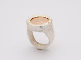 925 silver ring with pearl