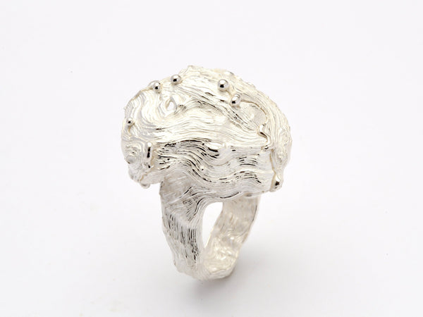 ennui silver ring