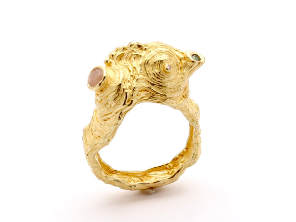 ennui gold ring