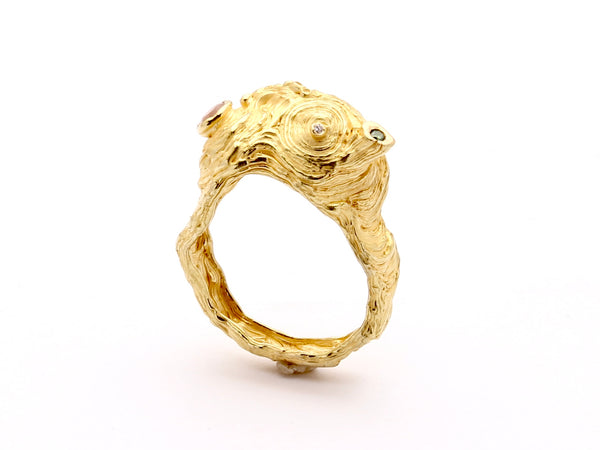 ennui gold ring