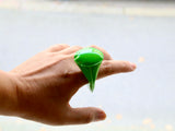 puffed up ring in colour
