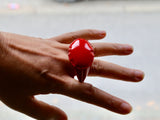 puffed up ring in colour